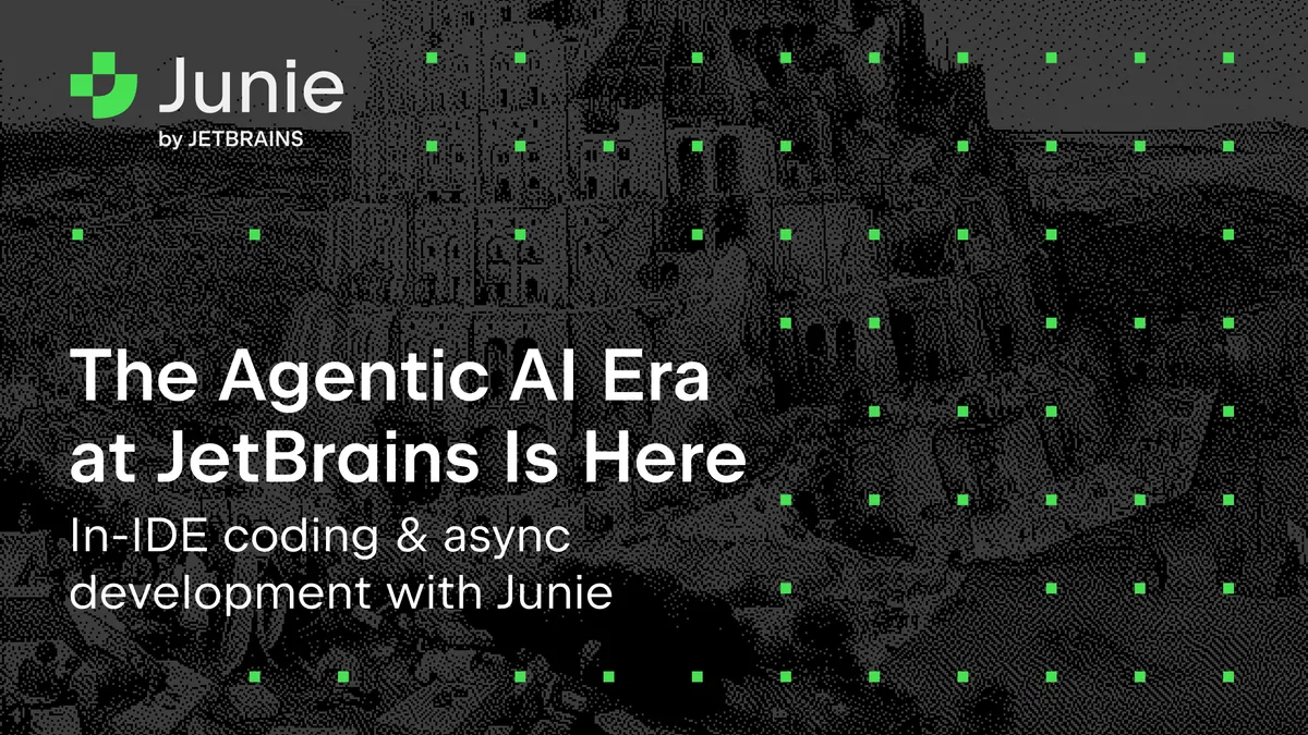Publisher artwork for Junie brings asynchronous coding to GitHub and adds MCP support