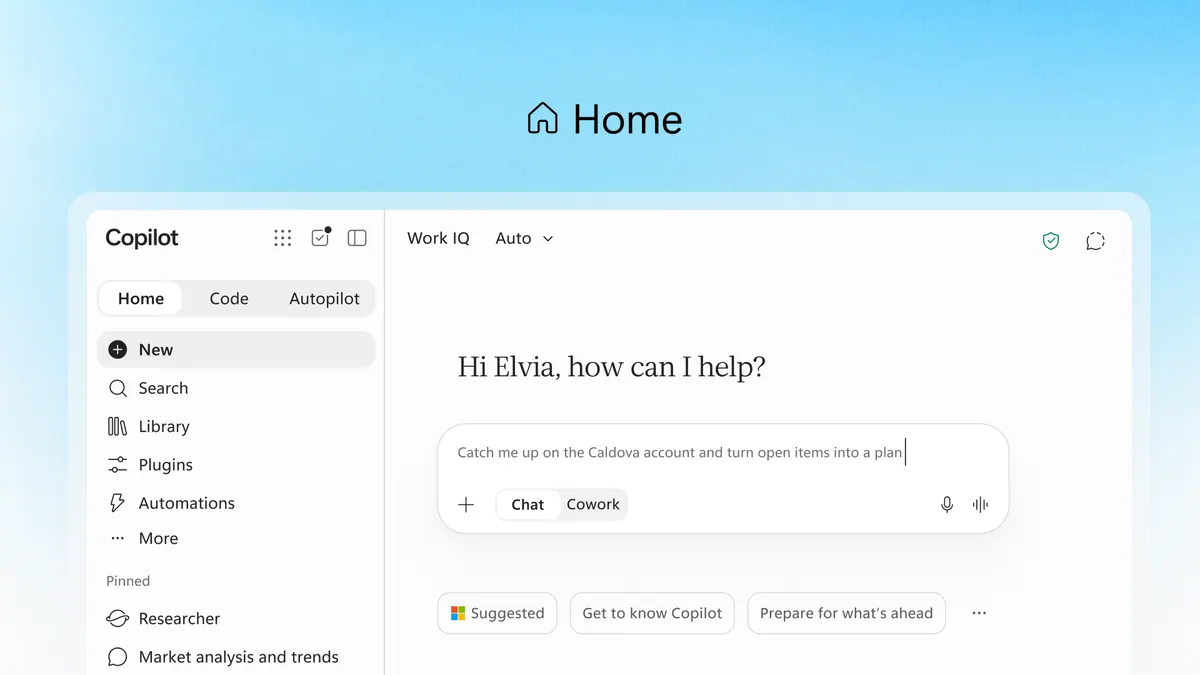 Source illustration for Copilot brings Home, Code and Autopilot into a staged rollout