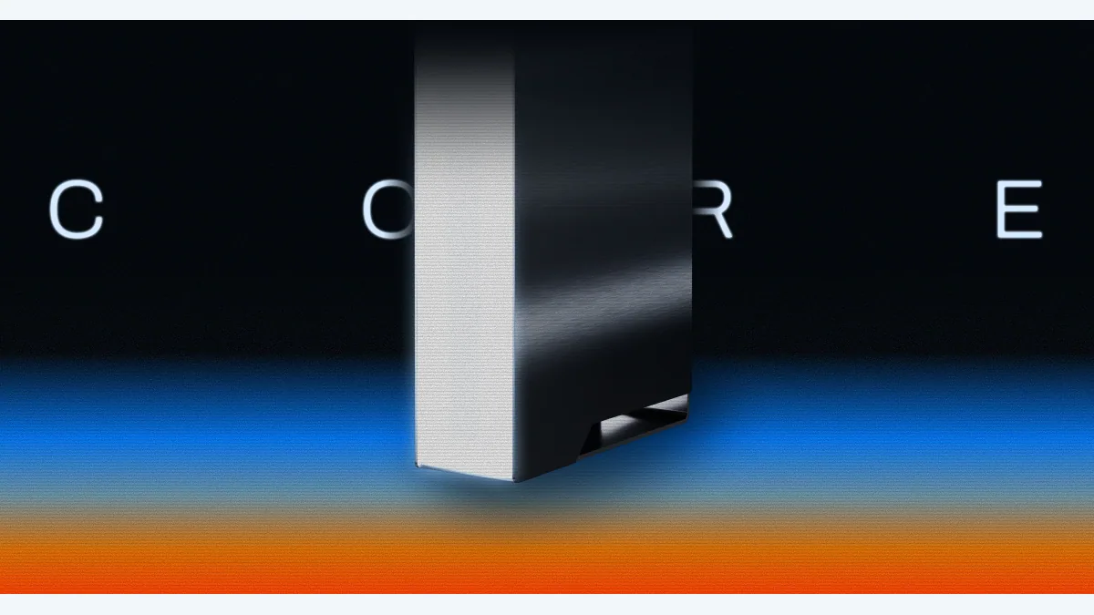 Official Ghost Core personal AI computer artwork